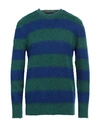 The Seafarer Man Sweater Green Size Xl Polyamide, Alpaca Wool