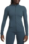 Nike Women's  Yoga Dri-fit Luxe Fitted Jacket In Green