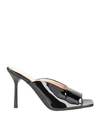 Liu •jo Leonie Hanne X  Woman Sandals Black Size 6 Soft Leather