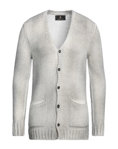 Bellwood Man Cardigan Grey Size 38 Acrylic, Alpaca Wool, Wool, Viscose
