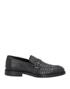 Giovanni Conti Man Loafers Black Size 12 Soft Leather