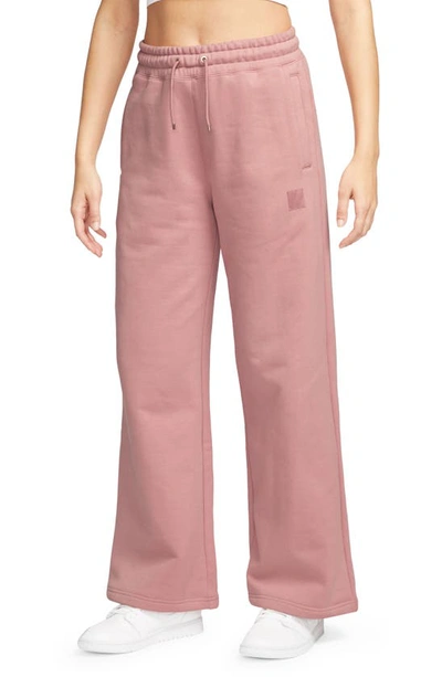 Jordan Women's  Flight Fleece Trousers In Pink