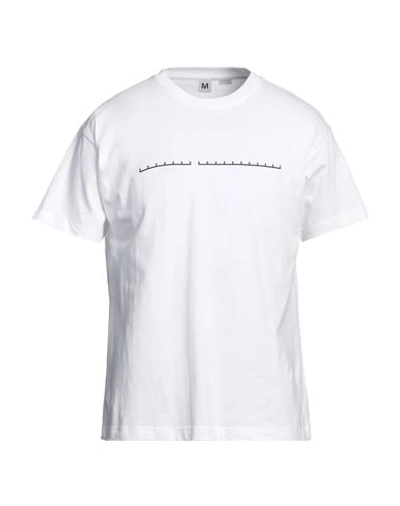 Random Identities Man T-shirt White Size L Cotton