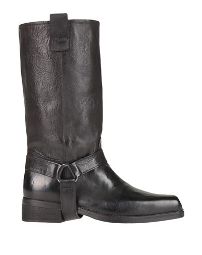 Ovye' By Cristina Lucchi Woman Boot Black Size 6 Soft Leather