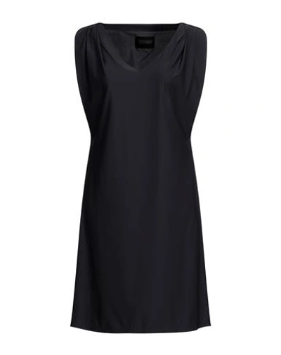 Rrd Woman Mini Dress Black Size 10 Polyamide, Elastane