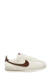 Nike Women's Cortez Leather Shoes In White
