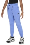 Nike Sportswear Tech Fleece Big Kids' (girls') Jogger Pants In Blue