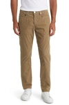 Frame L'homme Corduroy Slim Jeans In Brown