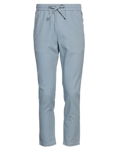 Only & Sons Man Pants Slate Blue Size S Cotton, Linen In Blue