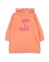 Vicolo Babies'  Toddler Girl Sweatshirt Orange Size 6 Cotton, Polyester