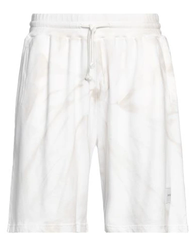 Shoe® Shoe Man Shorts & Bermuda Shorts Off White Size Xxl Cotton