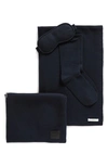 Vince Wool And Cashmere Travel Set In Black