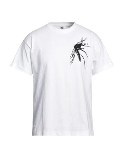 Random Identities Man T-shirt White Size L Cotton