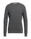 La Fileria Man Sweater Steel Grey Size 46 Virgin Wool