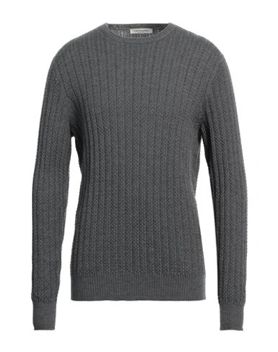 La Fileria Man Sweater Steel Grey Size 46 Virgin Wool