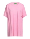 Drumohr Woman T-shirt Pink Size M Cotton