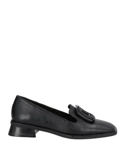 Vicenza ) Woman Loafers Black Size 8 Soft Leather