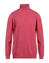 Retois Man Turtleneck Pink Size Xxxl Merino Wool