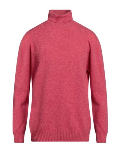 Retois Man Turtleneck Pink Size Xxxl Merino Wool