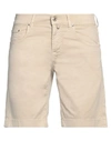 Jacob Cohёn Man Shorts & Bermuda Shorts Beige Size 31 Cotton, Elastane, Polyester