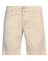 Jacob Cohёn Man Shorts & Bermuda Shorts Beige Size 32 Cotton, Elastane, Polyester