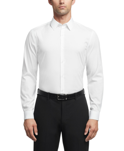 Calvin Klein Men's Ck X Extra-slim Stretch Dress Shirt In White