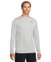 NIKE MEN'S RELAXED-FIT LONG-SLEEVE FITNESS T-SHIRT
