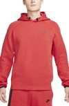 Nike Men's  Sportswear Tech Fleece Pullover Hoodie In Red