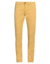 JECKERSON JECKERSON MAN PANTS OCHER SIZE 32 COTTON, ELASTANE