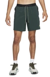 Nike Men's Trail Second Sunrise Dri-fit 7" Brief-lined Running Shorts In Green