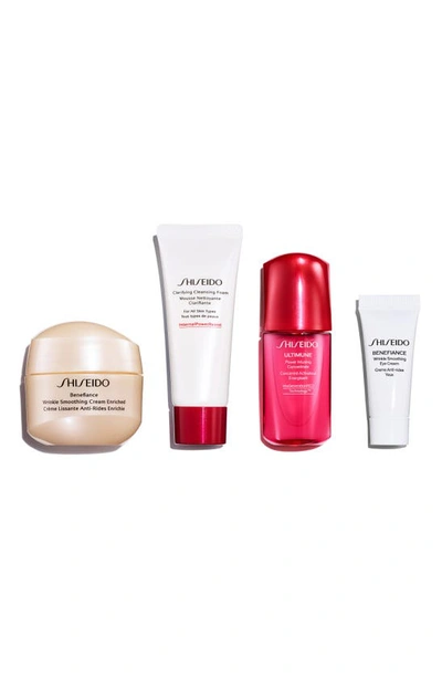 Shiseido Benefiance Start With Smooth Set (limited Edition) $81 Value