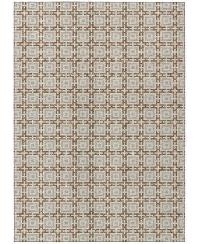 D Style Robbey Washable Rby1 10' X 14' Area Rug In Taupe