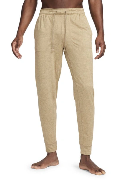 Nike Men's  Yoga Dri-fit Jogger Pants In Brown