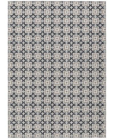 D Style Robbey Washable Rby1 10' X 14' Area Rug In Black