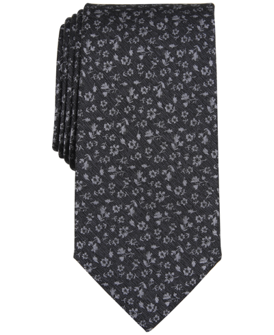 Michael Kors Men's Marlowe Floral Tie In Black