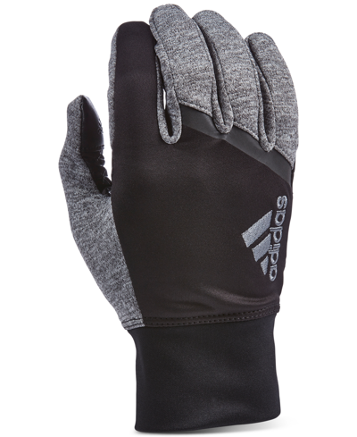 Adidas Originals Men's Go 2.0 Colorblocked Gloves In Black,gray
