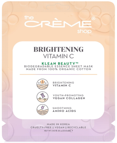 The Creme Shop Vitamin C Essence Sheet Mask In No Color