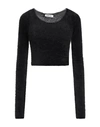 Ambush Woman Sweater Black Size M Polyester In Black