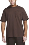 Nike Men's  Sportswear Premium Essentials Pocket T-shirt In Brown