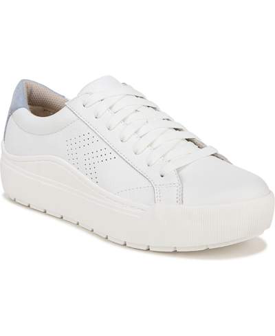 Dr. Scholl's Original Collection Women's Take It Easy Oxfords In Brilliant White Leather