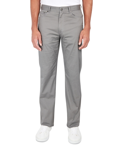 Society Of Threads Men's Classic-fit Stretch Five-pocket Pants In Dk Grey
