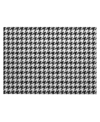 D Style Hinton Hn1 1'8" X 2'6" Area Rug In Black
