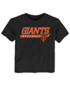 OUTERSTUFF TODDLER BOYS AND GIRLS BLACK SAN FRANCISCO GIANTS TAKE THE LEAD T-SHIRT