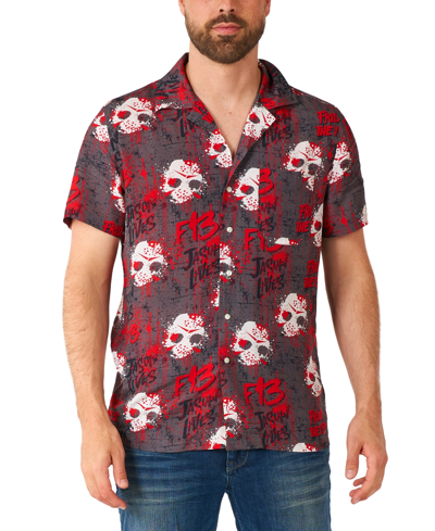 OPPOSUITS MEN'S FRIDAY THE 13TH GRAPHIC SHIRT