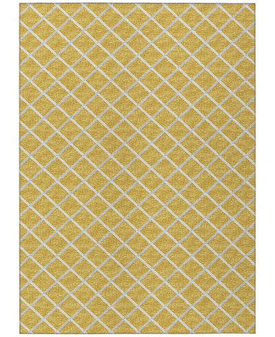 D Style Victory Washable Vcy1 3' X 5' Area Rug In Gold