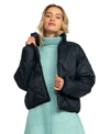 ROXY JUNIORS' WIND SWEPT PADDED PACKABLE JACKET