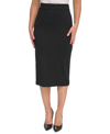 Tommy Hilfiger Women's Pleated Pull-on Midi Skirt In Black