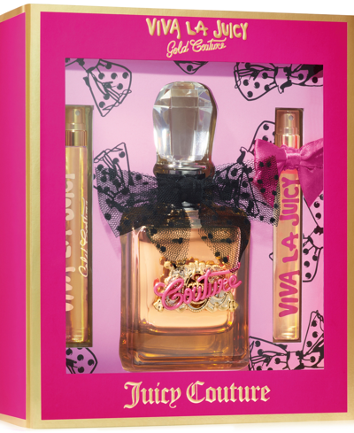Juicy Couture 3-pc. Viva La Juicy Gold Couture Eau De Parfum Gift Set In No Color