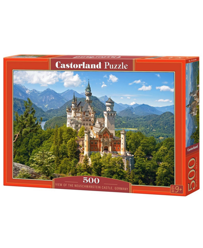 Castorland View Of The Neuschwanstein Castle, Germany Jigsaw Puzzle Set, 500 Piece In Multicolor