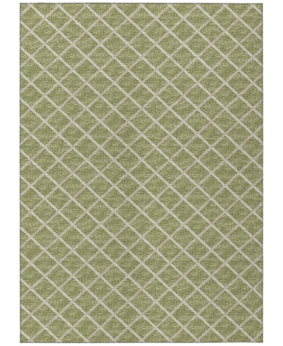 D Style York Yo1 9' X 12' Area Rug In Moss